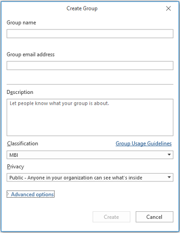 outlook for mac and office 365 groups